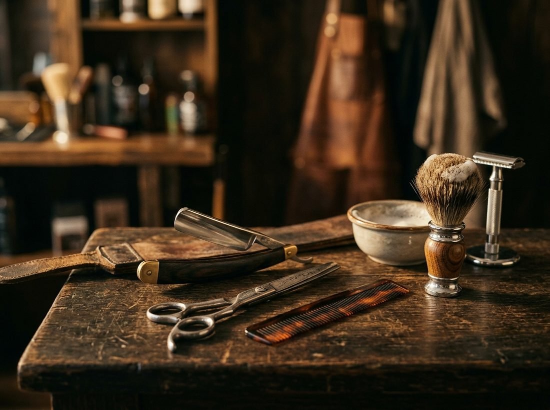 Barber-Werkzeuge
